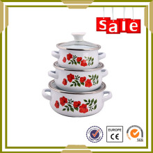 top quanlity enamelware utensilios de cocina auténticos hechos en china